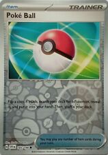 185/198 POKE BALL REVERSE HOLO SCARLET & VIOLET POKEMON CARD