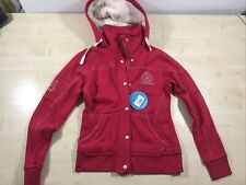 Just Togs Oslo Hoody Persian Red Small Size 10