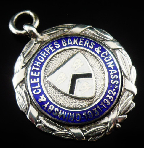 Sterling silver enamel - enamel, pocket