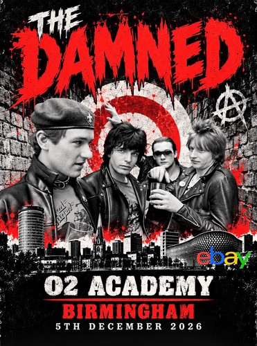 The damned birmingham tour - the,