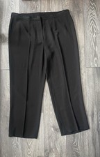 Ann Harvey ladies black trousers, size UK 22.