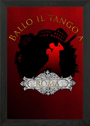 Tango rome framed wall - framed,