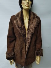 Vintage  Real Lambskin  Sheepskin Shearling coat Size M