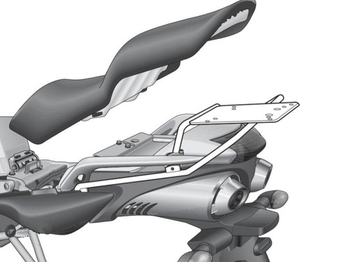 Shad top box luggage rack - shad,
