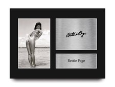 Bettie Page Pin-Up Model Gift