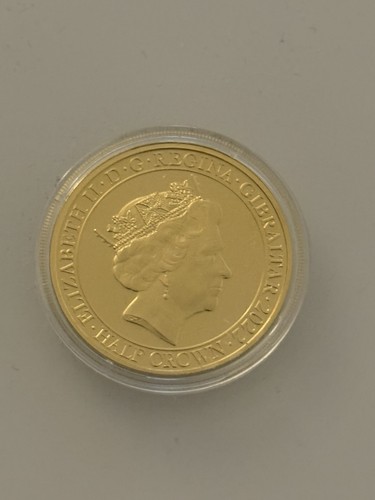 Queen elizabeth half crown - queen,