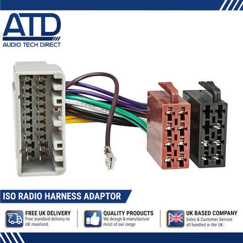 Iso radio adaptor for dodge - radio,