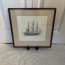 VINTAGE SHIP ART PRINT FROM