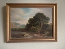 Original Antique Oil Painting