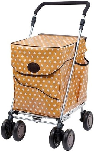 Wheel push shopping - 4, trolley