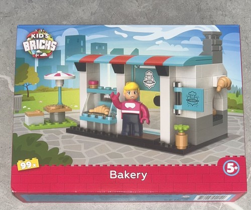 Kids bricks bakery set - bricks,