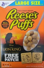 Reese's Puffs Cereal 16.7 oz 473g American Cereal - LARGE SIZE
