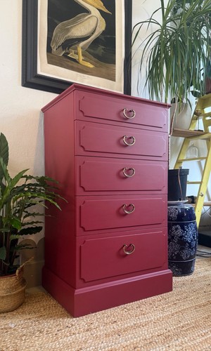 Refinished plan chest of - g-plan,