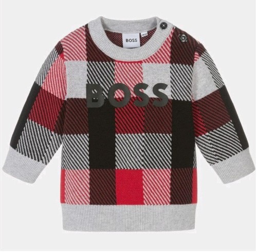 Hugo boss check knit - boss,