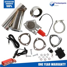 3" Inch 76mm Electric Exhaust