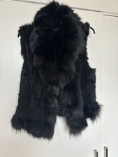 Fur Gilet Made with Stitched