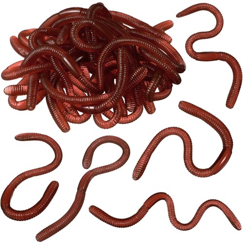 Pcs simulation earthworms - 25,