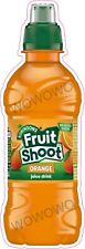 Ice cream van bottle Orange fruit shoot sticker drink catering trailer decal