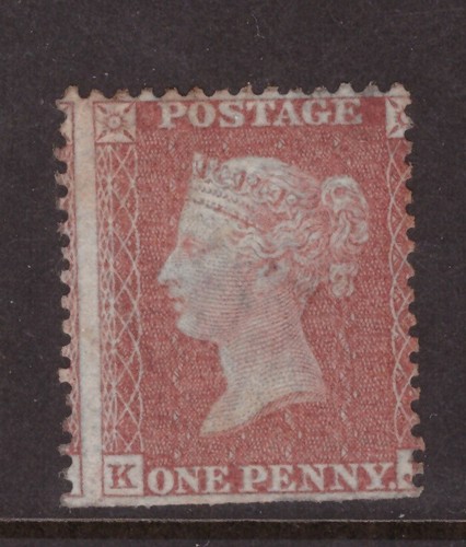 1854 penny red - 1d,