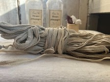 Vintage Lace Trim Antique Fabric Ecru Tape Furnishings & Upholstery Supply /5m