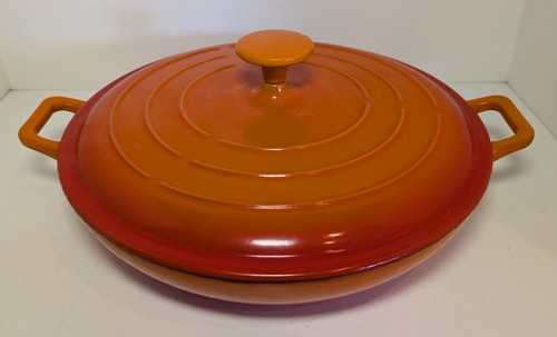 Cast iron shallow - , casserole