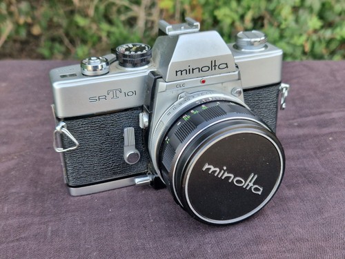 Minolta srt 100 rokkor - b,