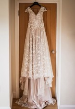 Lace A-line Mocha Wedding