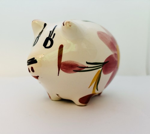 Vintage ceramic piggy bank - ceramic,