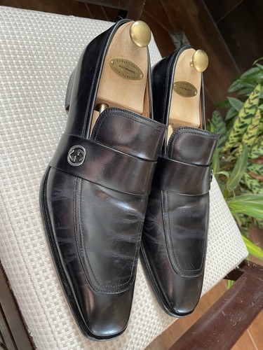 Gucci men loafers black - men's,