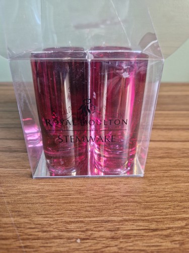 Royal doulton stemware ruby - royal,