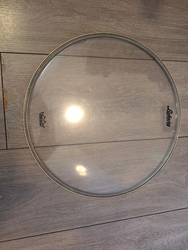 Ludwig branded remo clear - clear, 12"