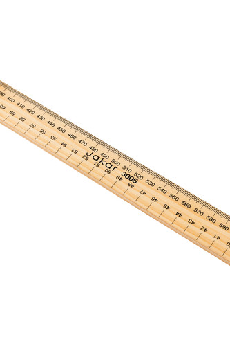 Jakar wooden ruler 30cm back - wooden,