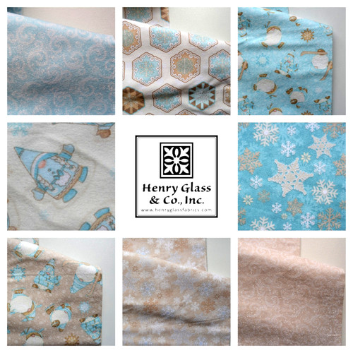 Christmas printed wincyette - christmas,