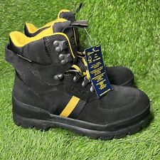 Polo Ralph Lauren Men's Oslo Tactical Boots Black & Yellow Size 7D