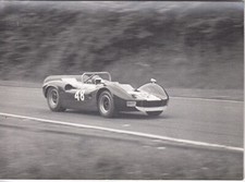 McLAREN ELVA MK2 JACKY ICKX BRANDS HATCH EAGLE TROPHY 1966 ORIGINAL PRESS PHOTO