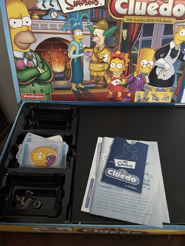 The simpsons cluedo - the,