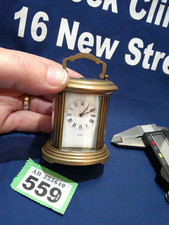 Oval Carriage Clock  good