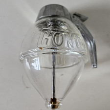 VINTAGE glass honey dispenser pot non drip (no stand) Honic