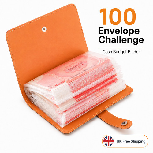 100 envelope challenge - 100, binder