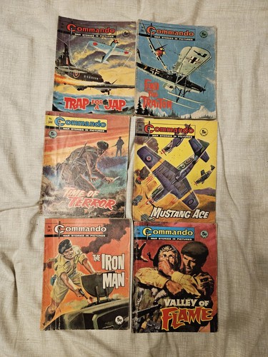 Commando comics job lot bundle - commando,