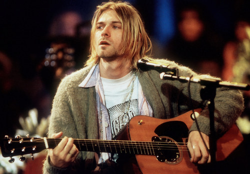 Small kurt cobain poster - kurt,