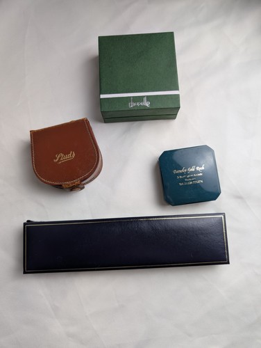 Vintage jewellery box bundle - box,