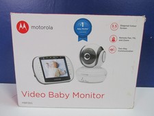 working MOTOROLA MBP36S VIDEO BABY MONITOR digital boxed