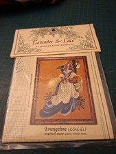 Lavender and Lace Cross Stitch