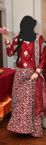 Lehnga choli fully embroidery - ,