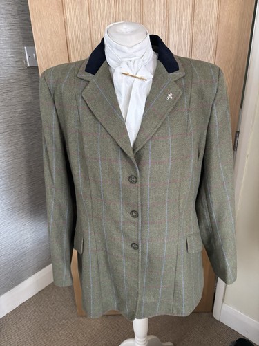 Caldene wool green tweed hunt - caldene,