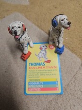 Vintage 90s Puppy in my Pocket Dalmation Toy #69 Thomas Dalmatian x2 MEG