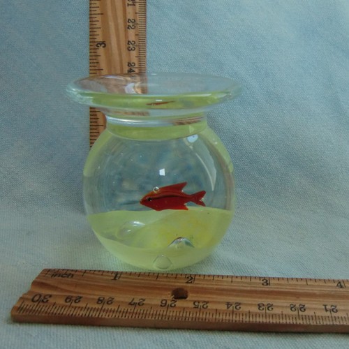 Murano fish bowl guc - fish,