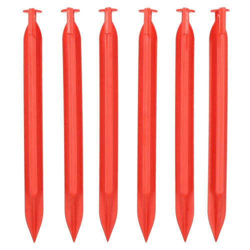 6pc heavy duty plastic tent - heavy,