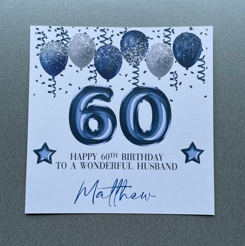 Personalised birthday card - personalised,